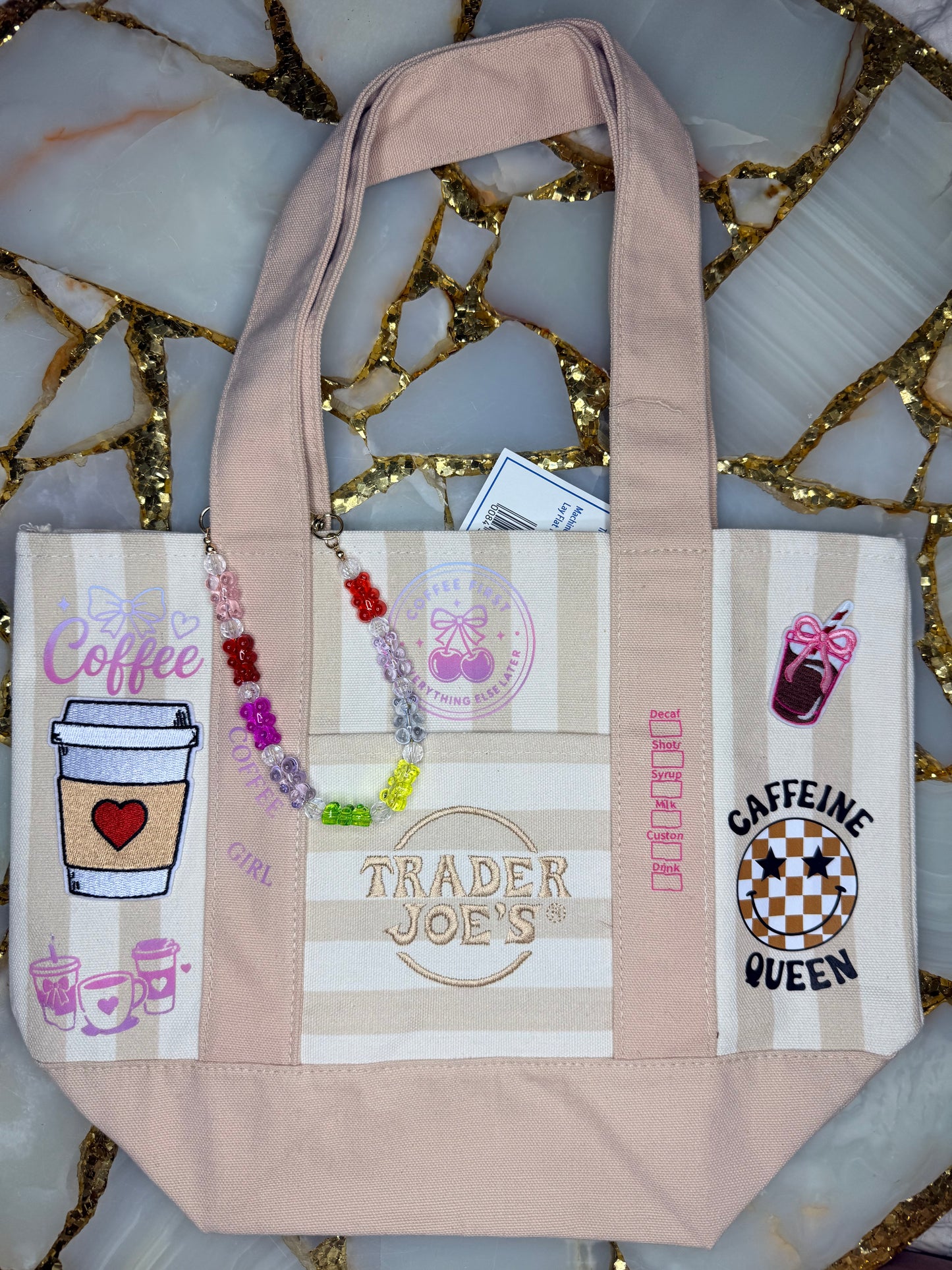 Coffee canvas tote bag