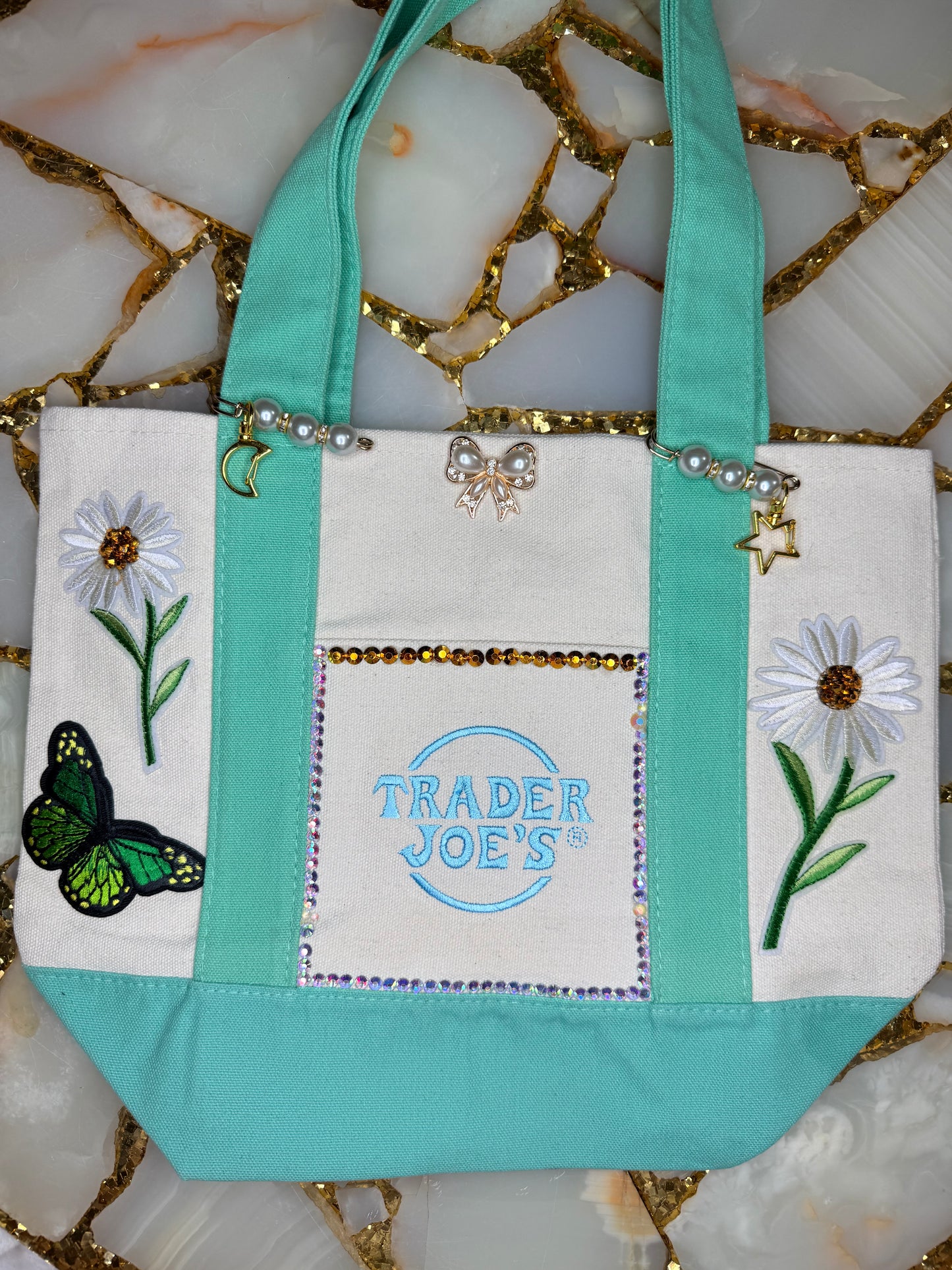 Customized canvas tote bag