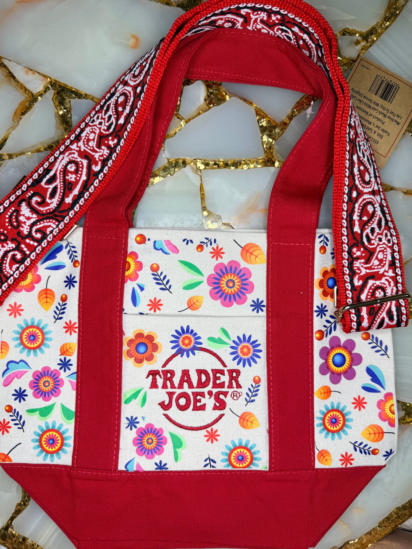 Mexican art tote bag