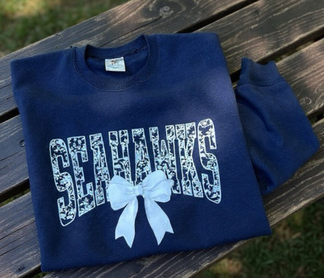 hawk crewneck sweatshirt