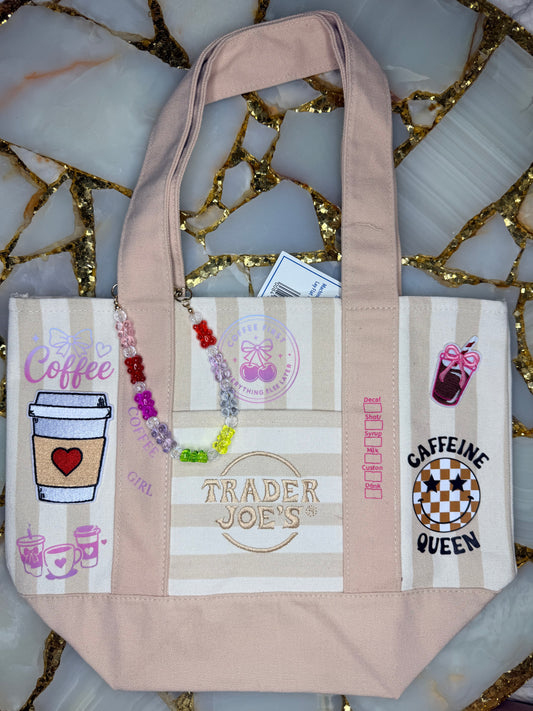Coffee canvas tote bag