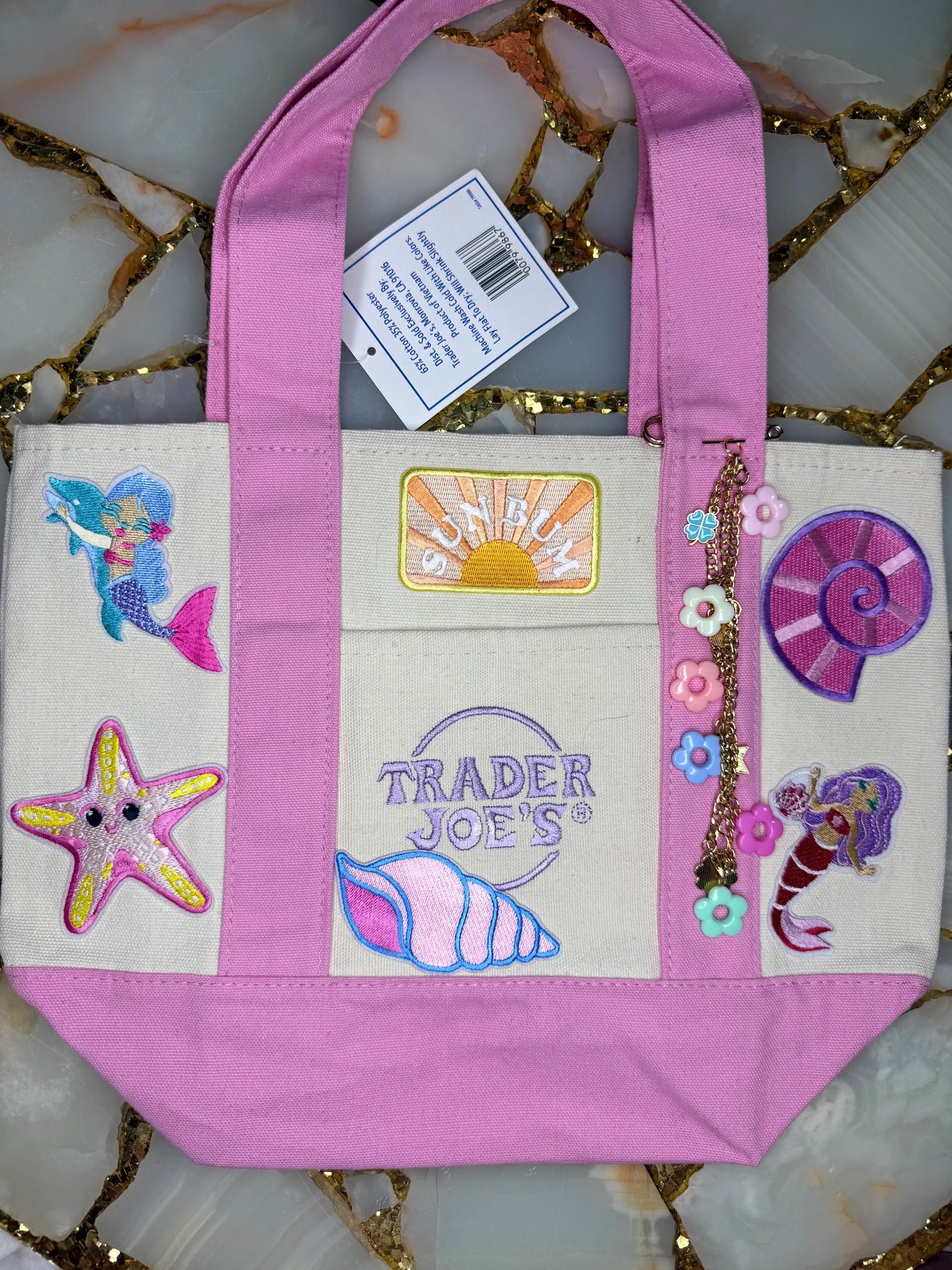 Canvas beach bag