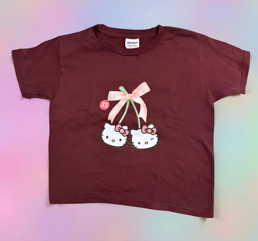 Kids unisex Cherries T-Shirt