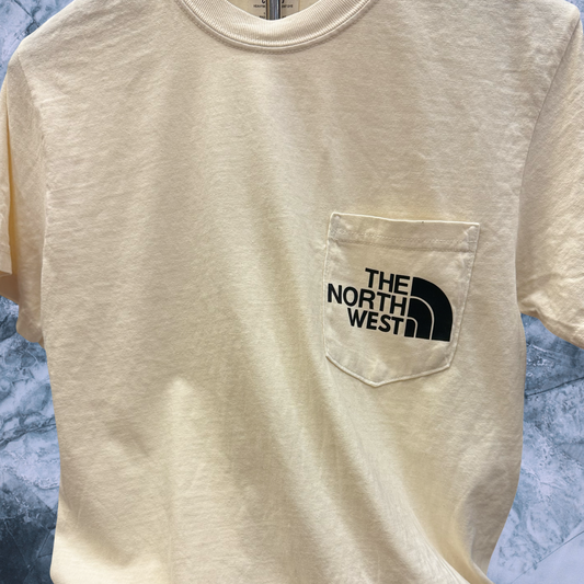Cream pocket tee