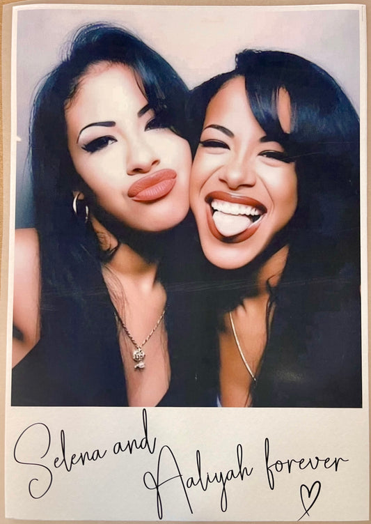 Selena and Aaliyah