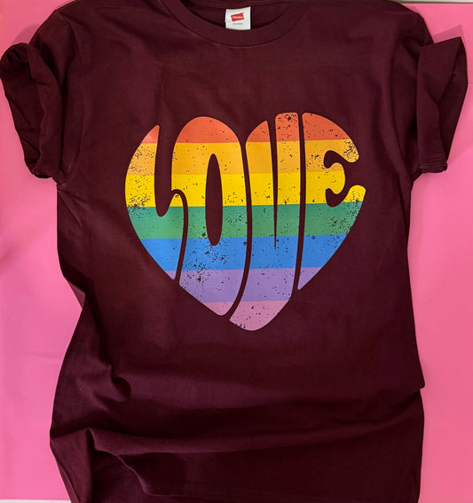Pride LOVE Tshirt
